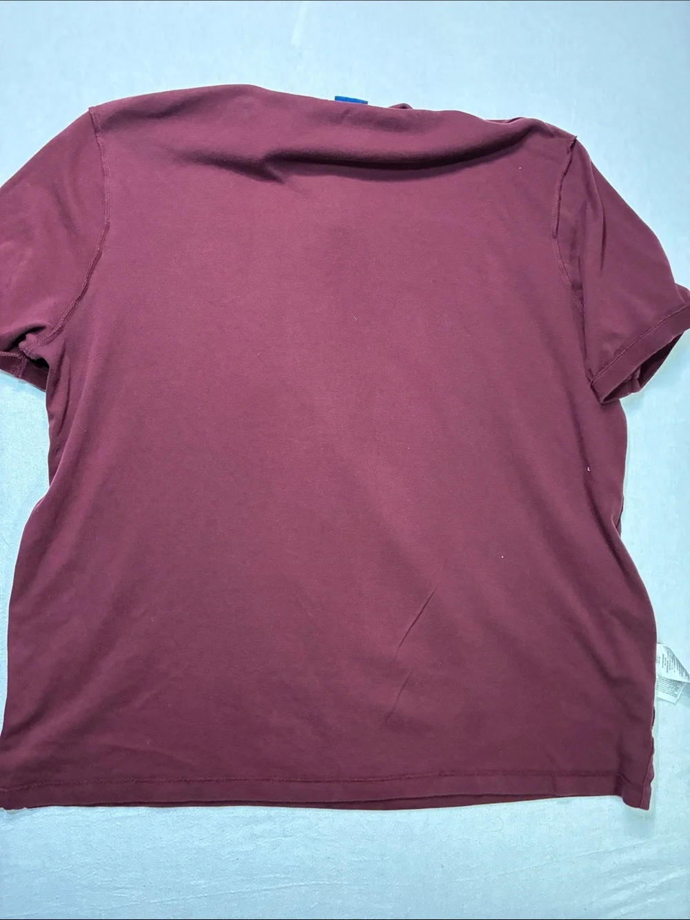 Polo by Ralph Lauren Men's Maroon Polo with Gold Pony